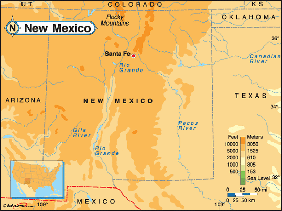 ولاية نيومكسيكو Mexico