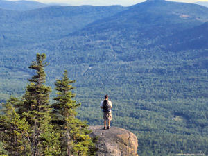 Near West Peak of Tumbledown Mountain