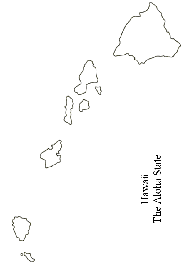 Blank Outline Map  