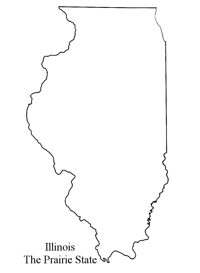 United States Map Illinois