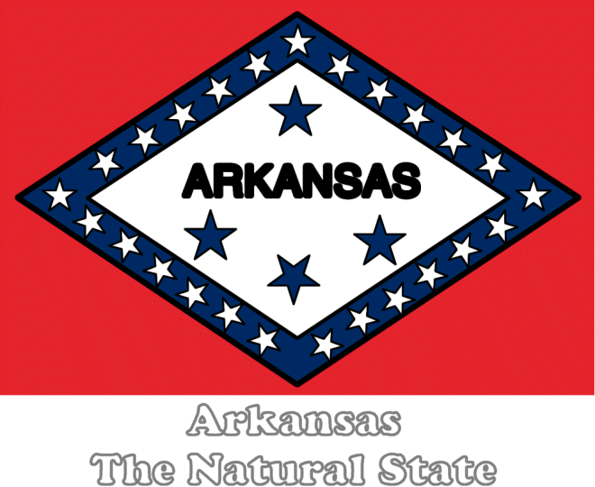 Arkansas state flag