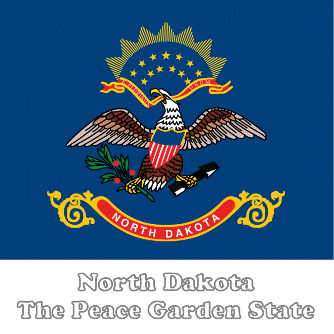 North Dakota state flag