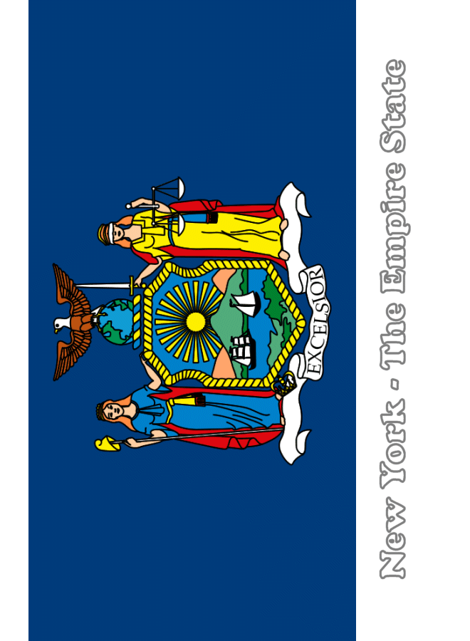 pictures of new york state flag. The New York State Flag