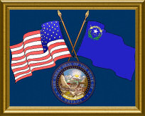 Nevada Flag and Seal