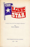 The Lone Star: A Symphonic Drama of the Texas Struggle for Independence
