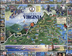 Historic Virginia 1000-pc Puzzle
