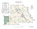 Alabama county map