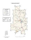 Alabama county map