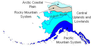 Alaska land regions