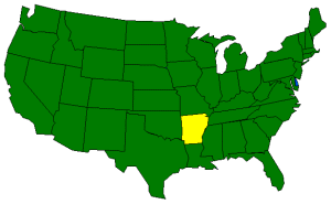 Click for Arkansas base and elevation maps