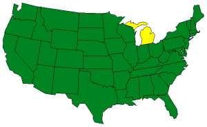 Click for Michigan base and elevation maps