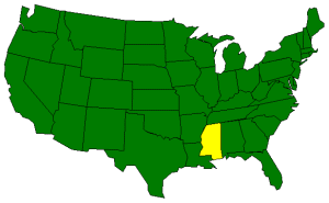 Click for Mississippi base and elevation maps