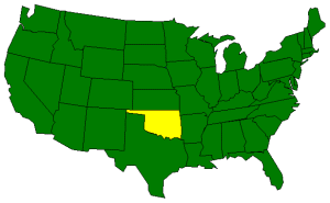 Click for Oklahoma base and elevation maps