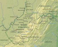 West Virginia Map