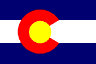 Colorado flag graphic