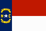 North Carolina flag graphic