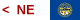 To Nebraska printable flag.