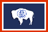 Wyoming flag graphic