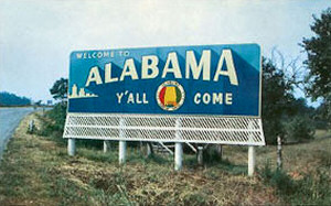 Welcome to Alabama