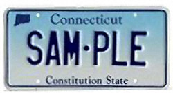 Connecticut license plate