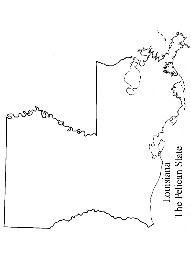 Printable Louisiana Maps  State Outline, Parish, Cities