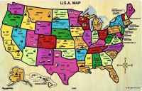 Puzzibilities L4 U.S.A. Map