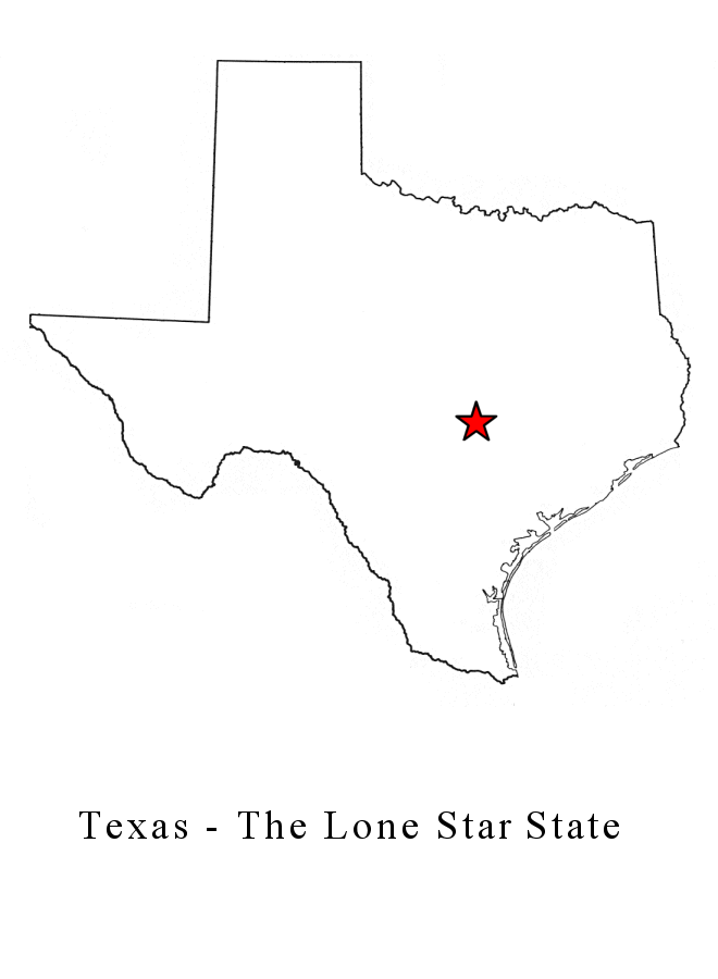 Texas Outline Maps And Map Links