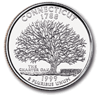 The Connecticut State Quarter - #5 in Series