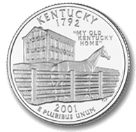 The Kentucky State Quarter - #15 in Series