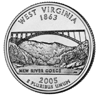 West Virginia State Quarter