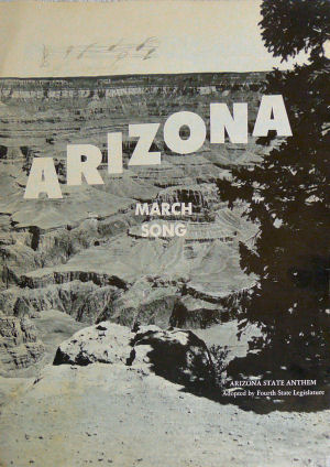 Arizona's atate anthem