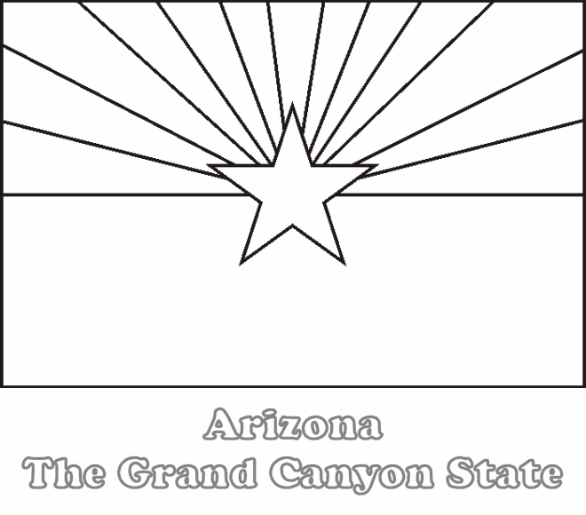 arizona state coloring pages logo