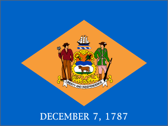 Delaware state flag