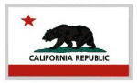 California State Flag Decal