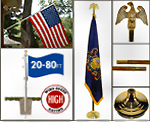 Indoor / Outdoor flagpoles