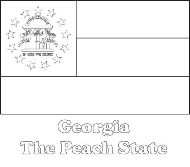 Georgia state flag