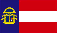 Second official Georgia flag
