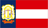 Accepted Georgia flag