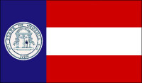 Accepted Georgia flag