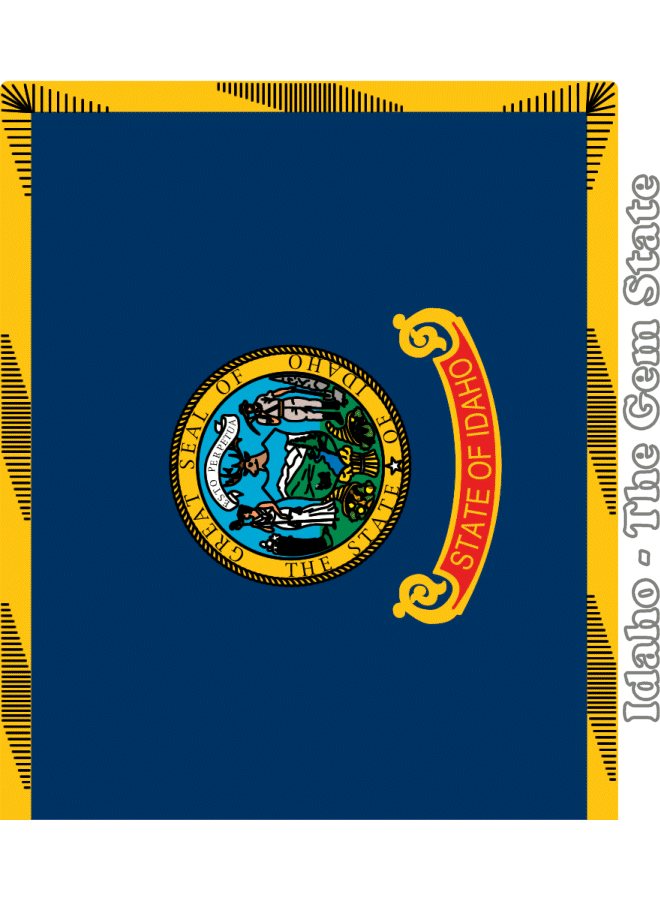 Idaho state flag