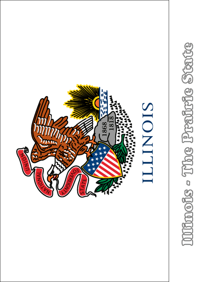 Illinois state flag