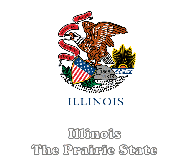 Illinois state flag