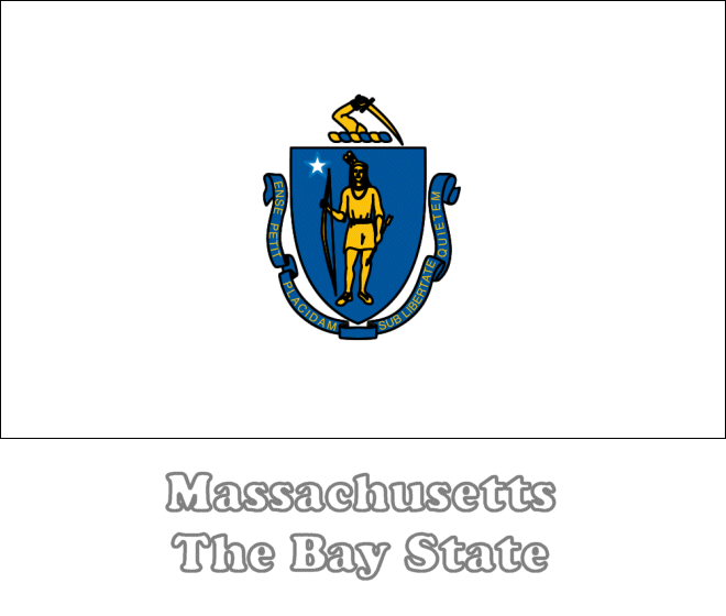 Massachusetts state flag