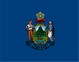 Maine state flag