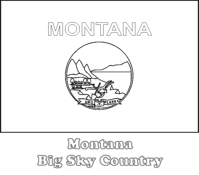 Montana state flag