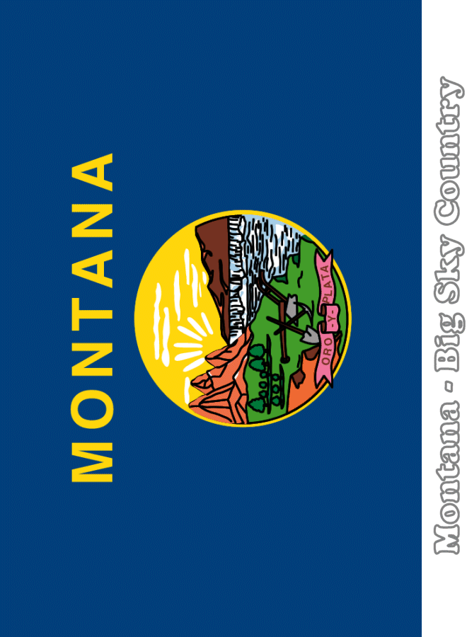 Montana state flag