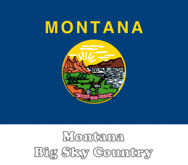 Montana state flag