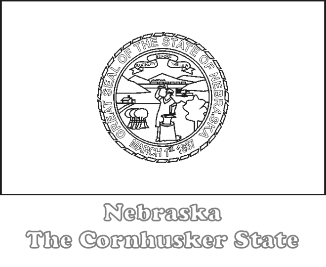 Nebraska state flag