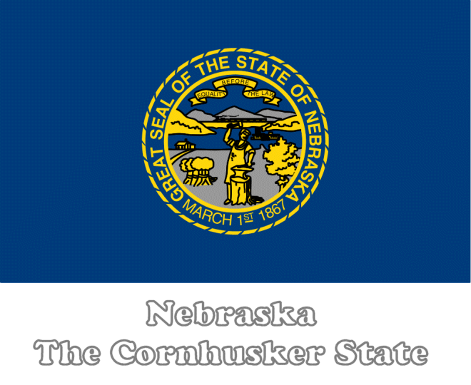 Nebraska state flag