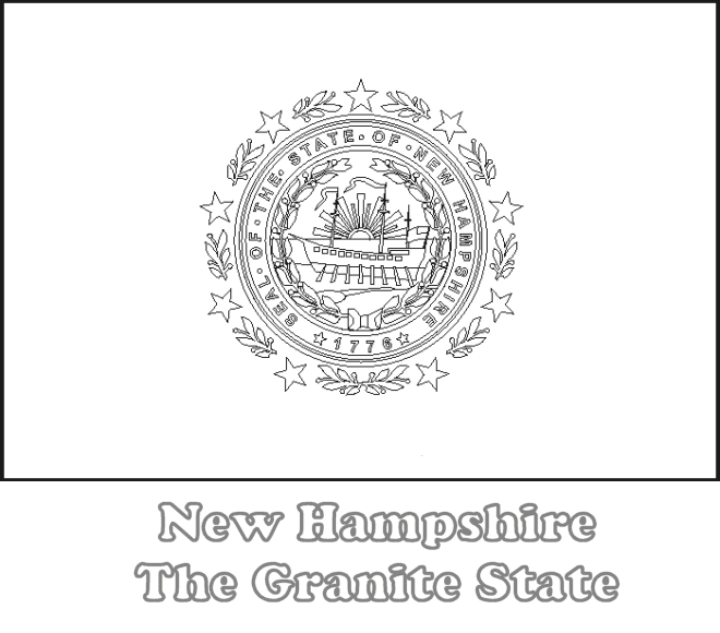 New Hampshire state flag